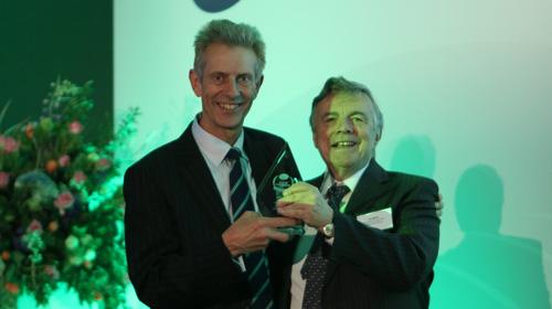 Ed White receives award